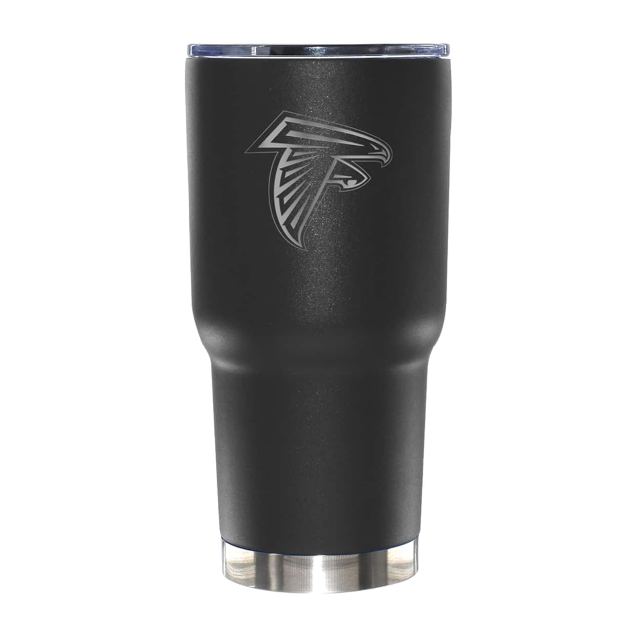 The Memory Company NFL 30oz. Black Tumbler with Etched Logo